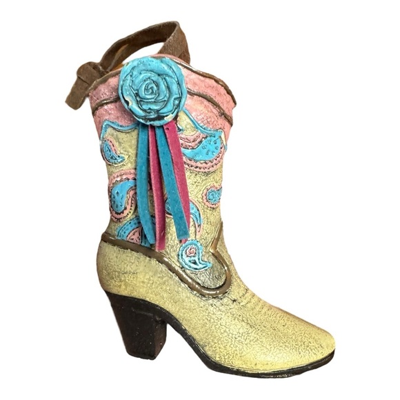 Southwest Cowboy Boot Ornament - Picture 1 of 4